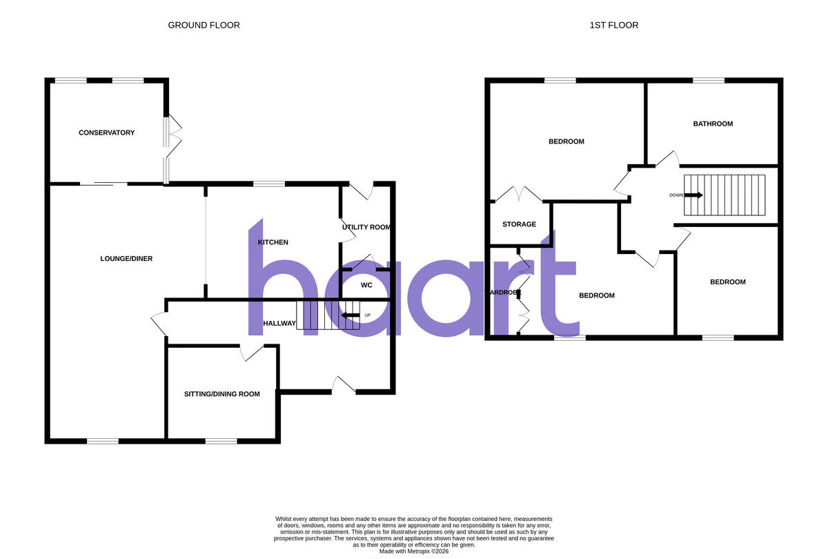 Orchard Drive, Doncaster floorplan