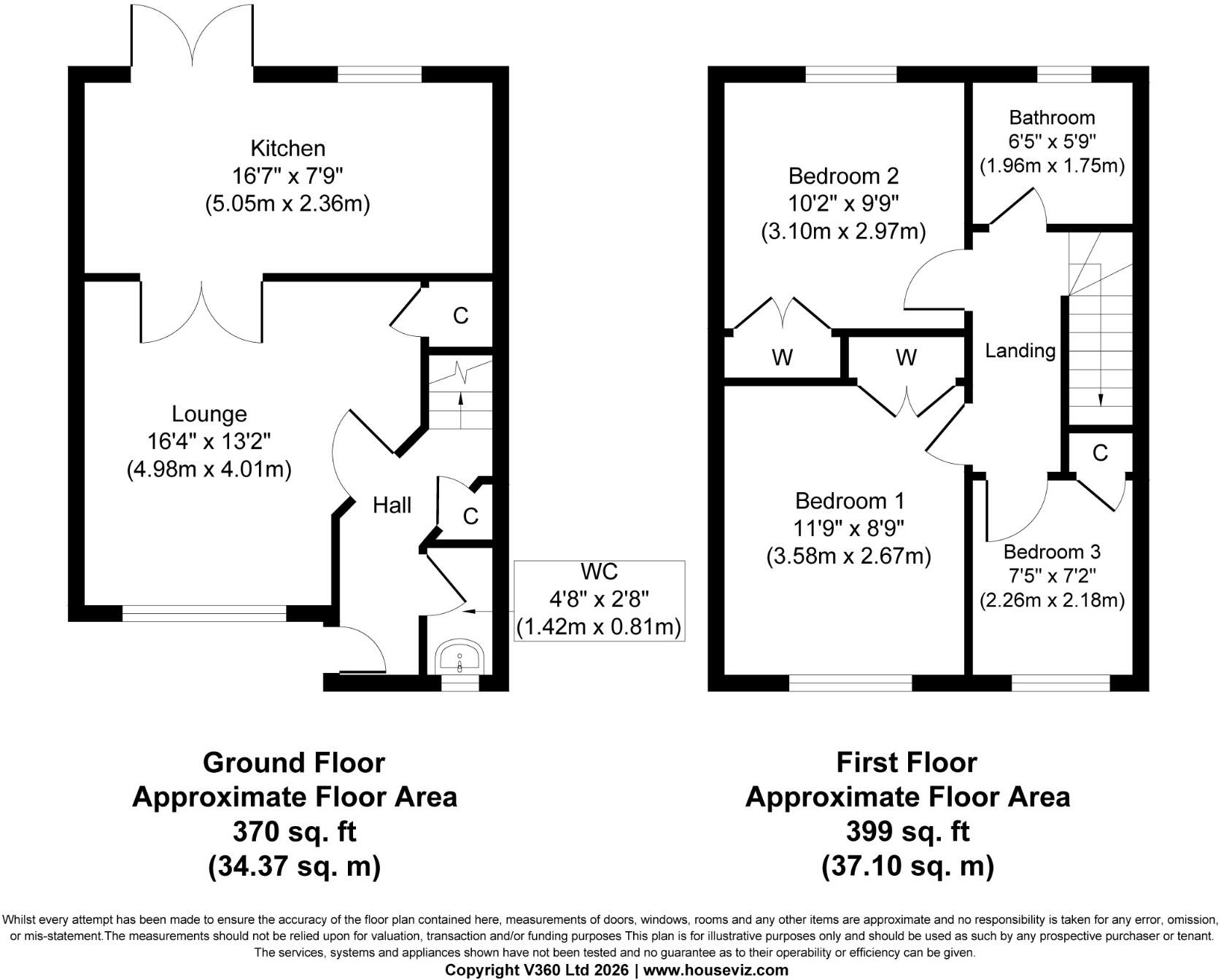 Glenfield Grove, Paisley, Renfrewshire, PA2 floorplan