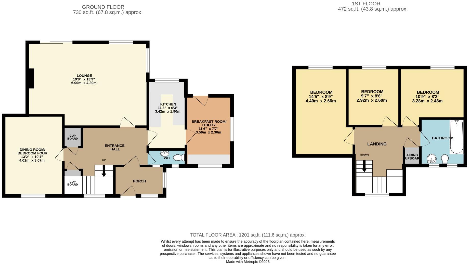 Redwing Road, Clanfield floorplan