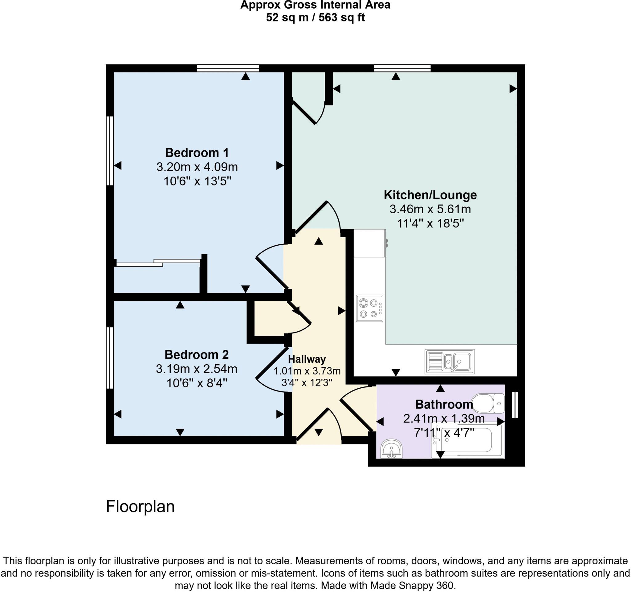 Roman Place, Westbury  floorplan