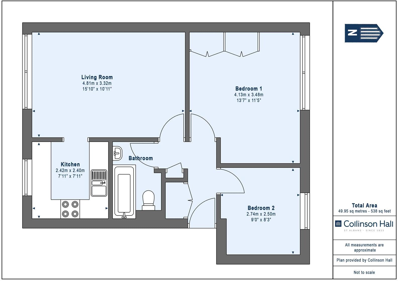 Cedar Court, St. Albans, Hertfordshire, AL4 floorplan