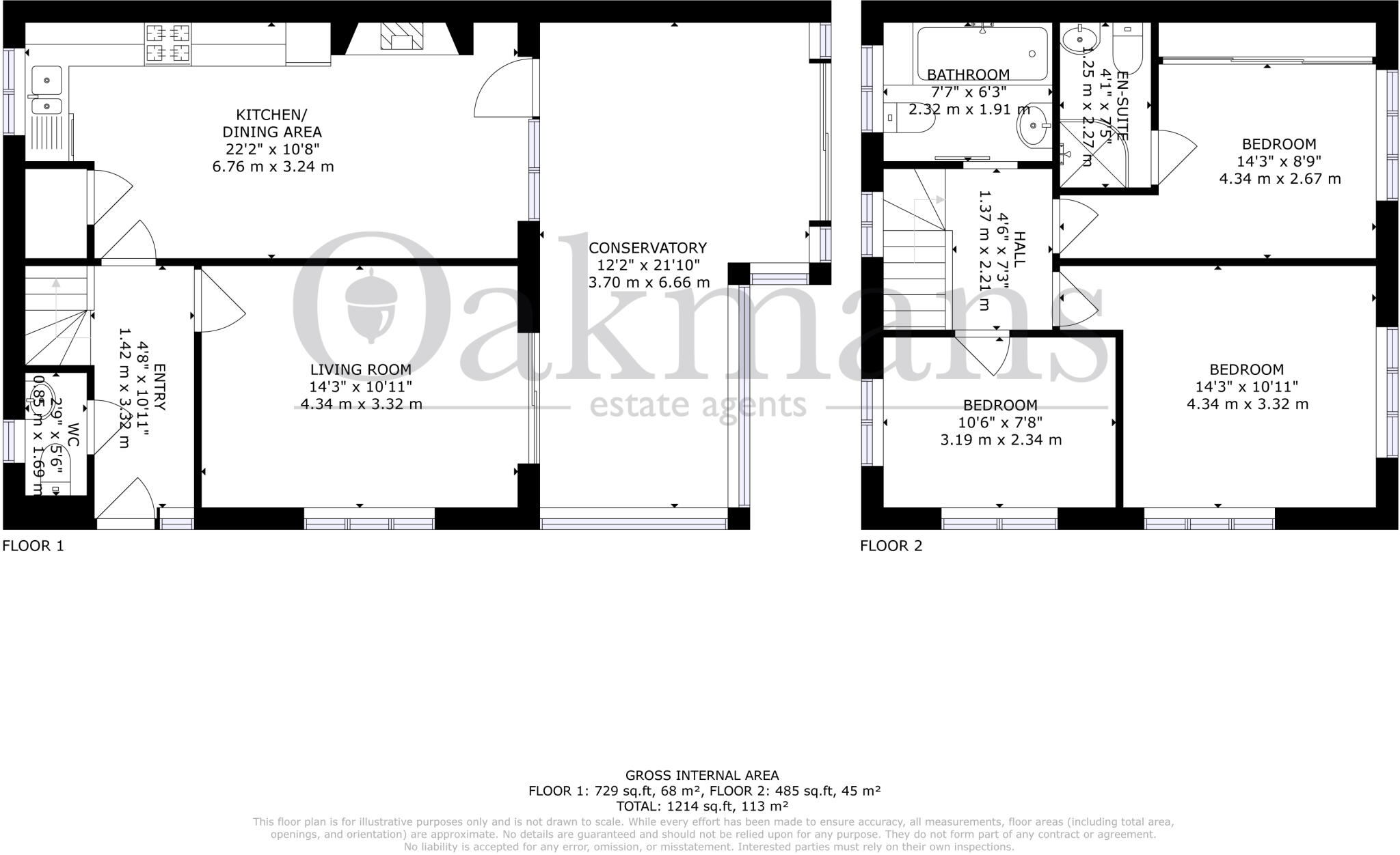 Gillman Close, Birmingham, B26 floorplan