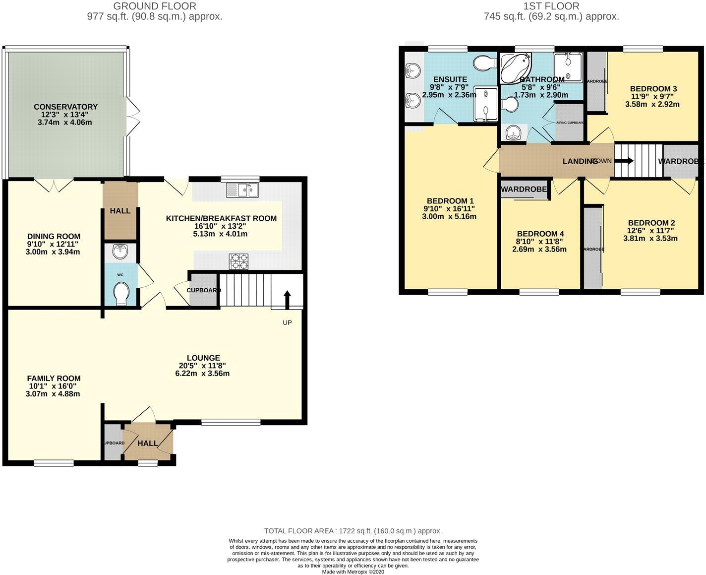 Woodlands Way, Mildenhall, Bury St. Edmunds, Suffolk, IP28 floorplan