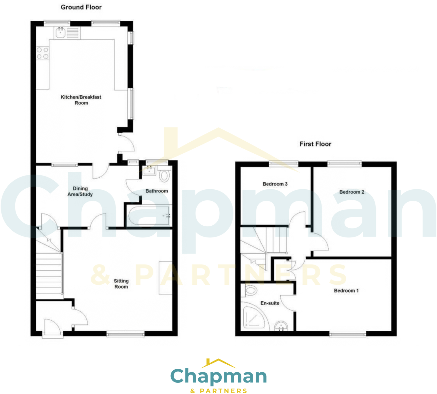 Moor Cottages, Nags Head Lane, Hargrave, Wellingborough floorplan