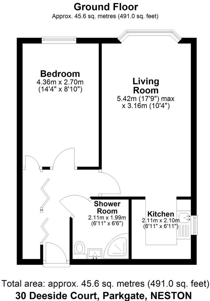 The Parade, Parkgate, Neston floorplan