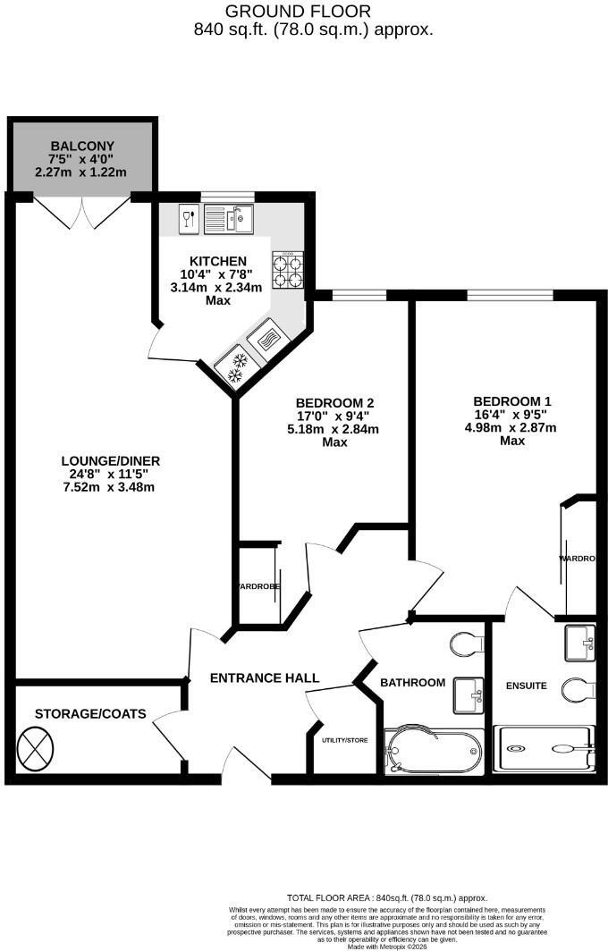 Adlington House, Heaton Chapel, Stockport floorplan