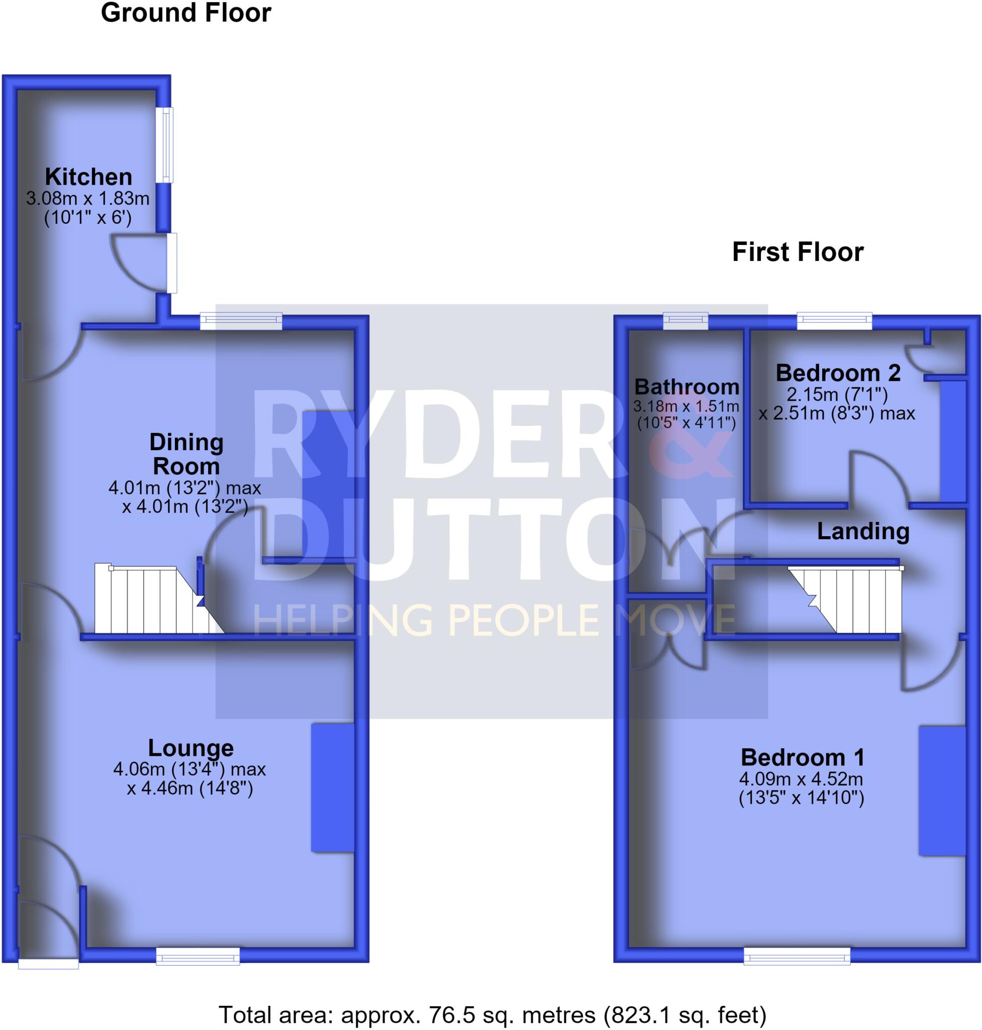 Radclyffe Street, Middleton, Manchester, M24 floorplan