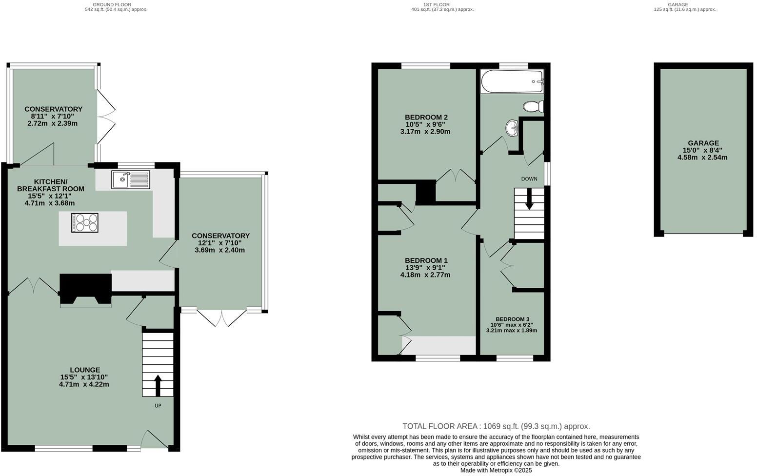 Barnacre, Watlington floorplan