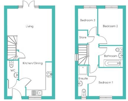 Ford Green Drive, Bradford, BD6 floorplan