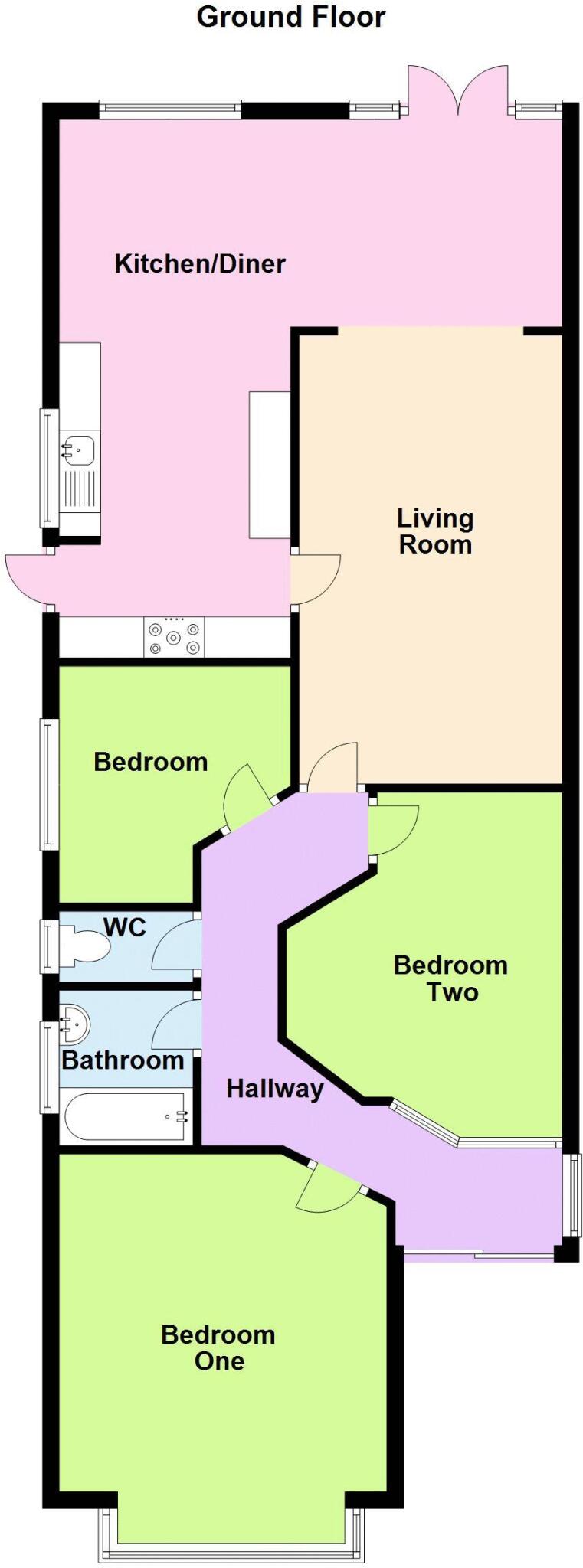 Eastbourne Grove, Westcliff-On-Sea floorplan