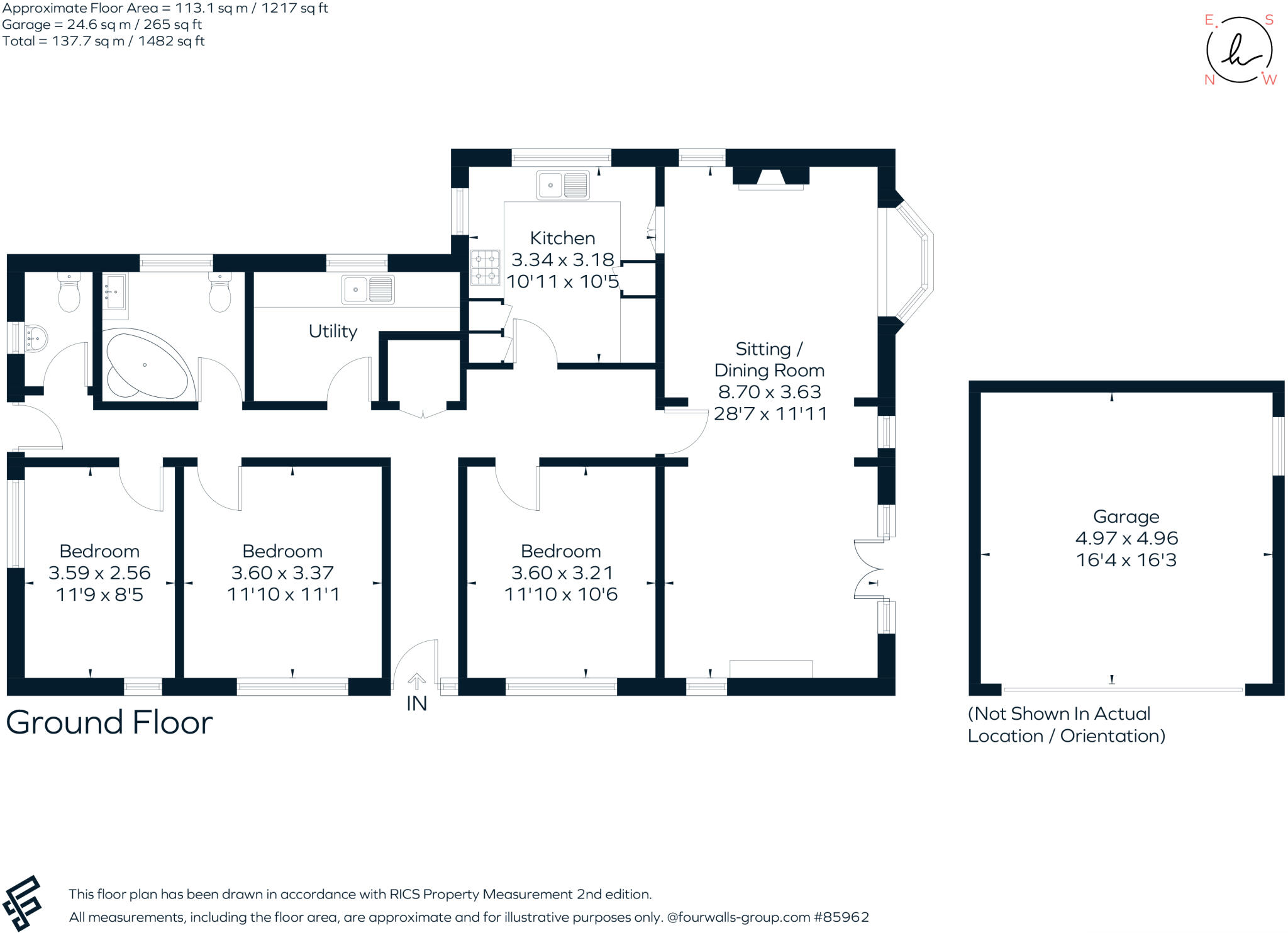 Western Dene, Hazlemere, HP15 floorplan
