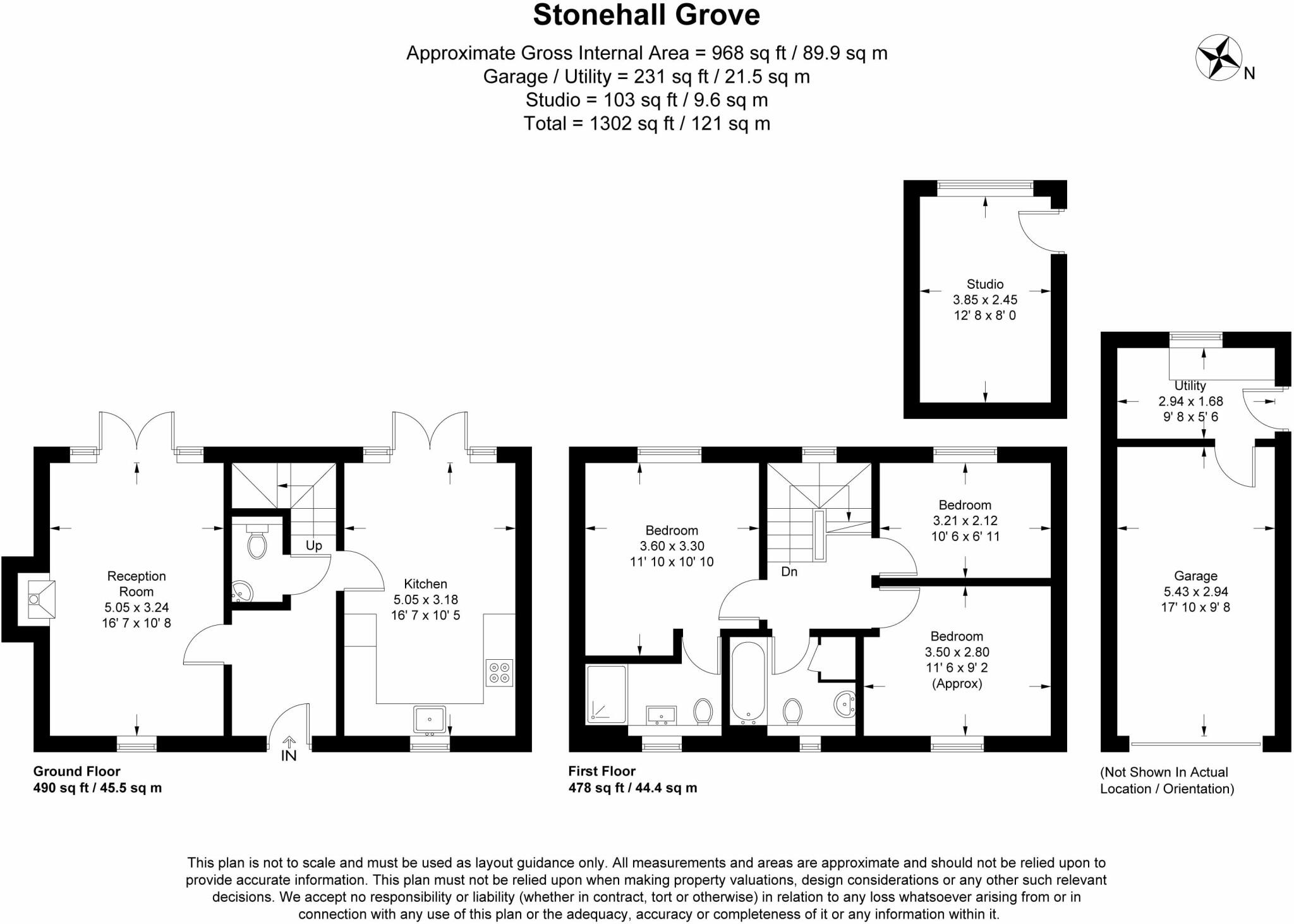 Downhall Road, Matching Green, Harlow, Essex, CM17 floorplan