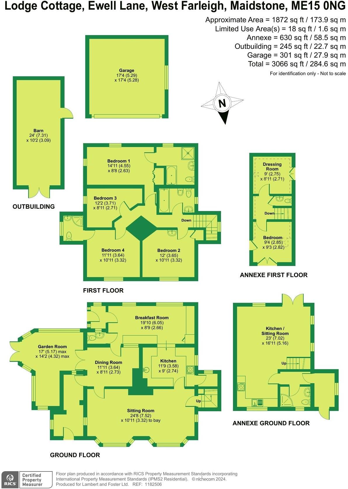 Ewell Lane, West Farleigh floorplan