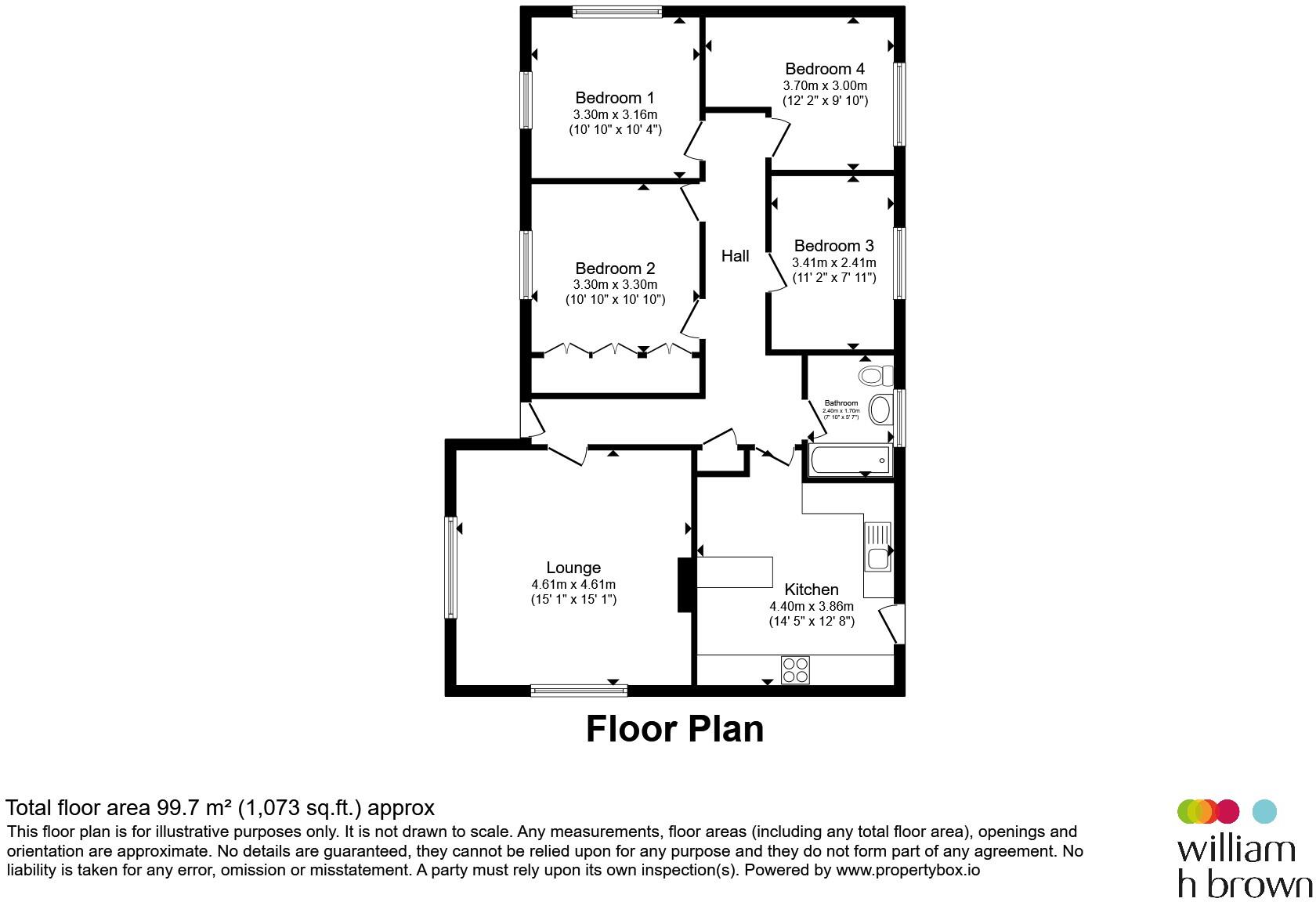 Witham Road, Cressing, Braintree floorplan