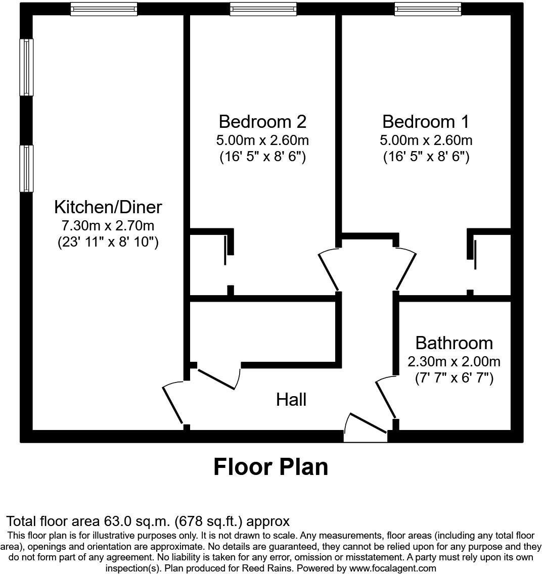 Langworthy Road, Salford, M5 floorplan