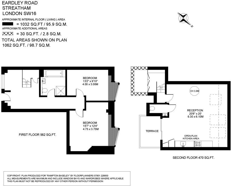 Eardley Road, SW16 floorplan