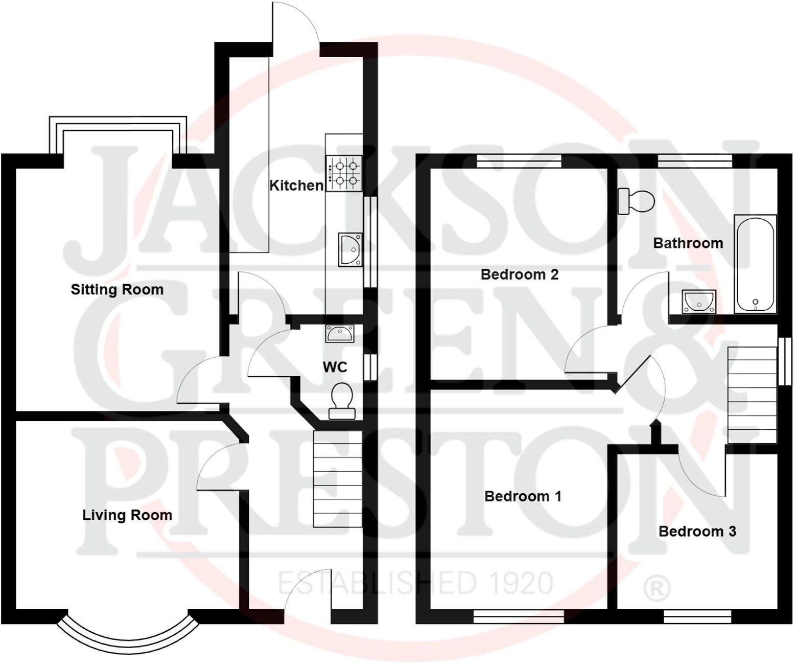 Miller Avenue, Grimsby, DN32 floorplan