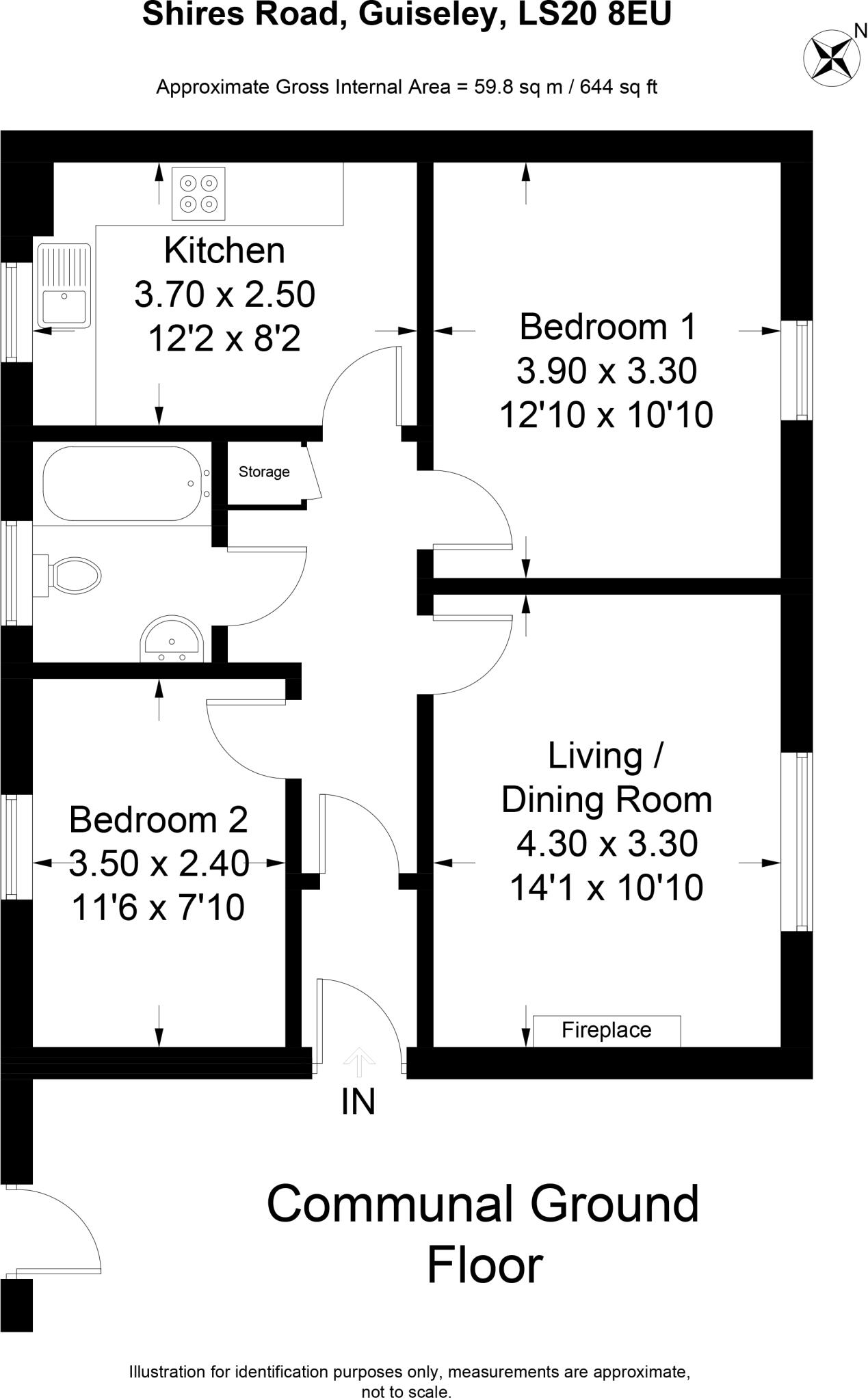 Shires Court, Shires Road, Guiseley, Leeds floorplan