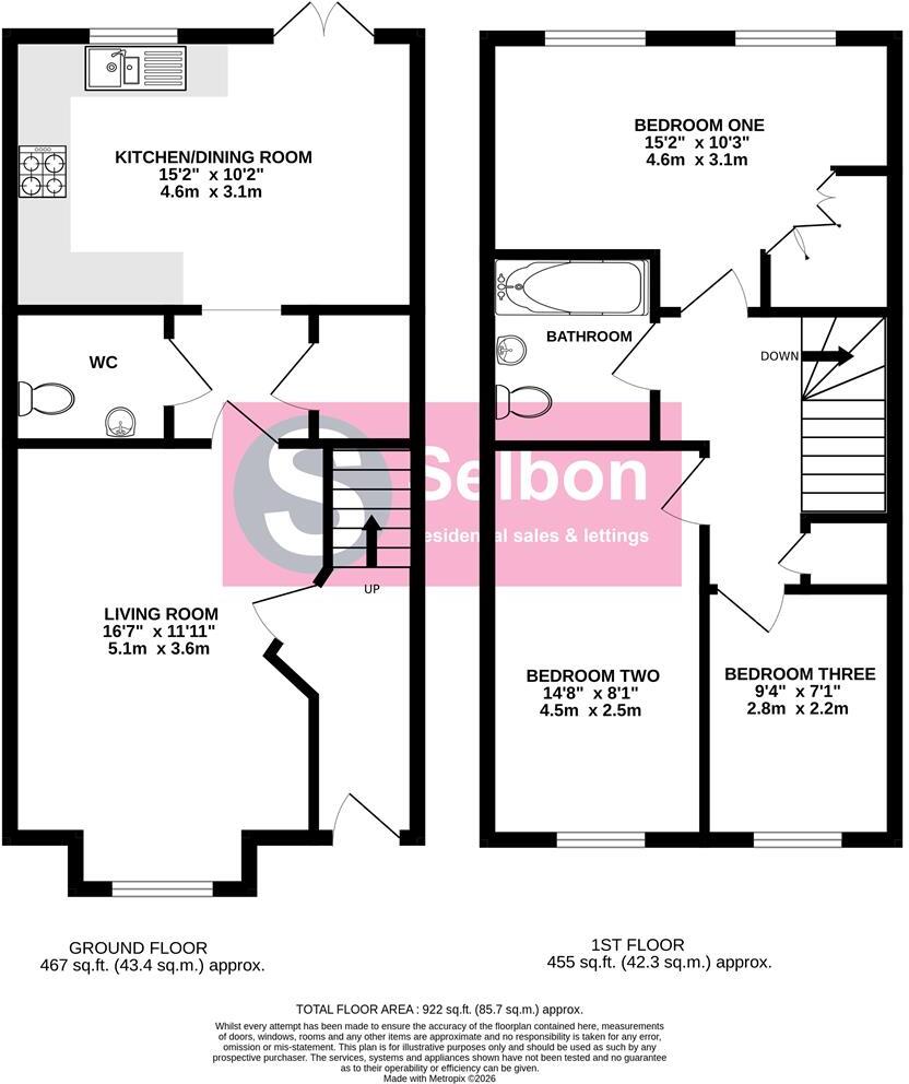 Northolt Close, Farnborough floorplan