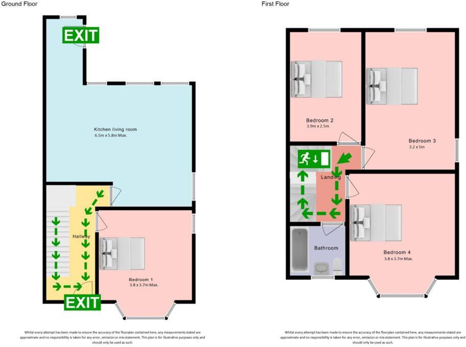 Neston Avenue - Withington - £165 PPPW floorplan