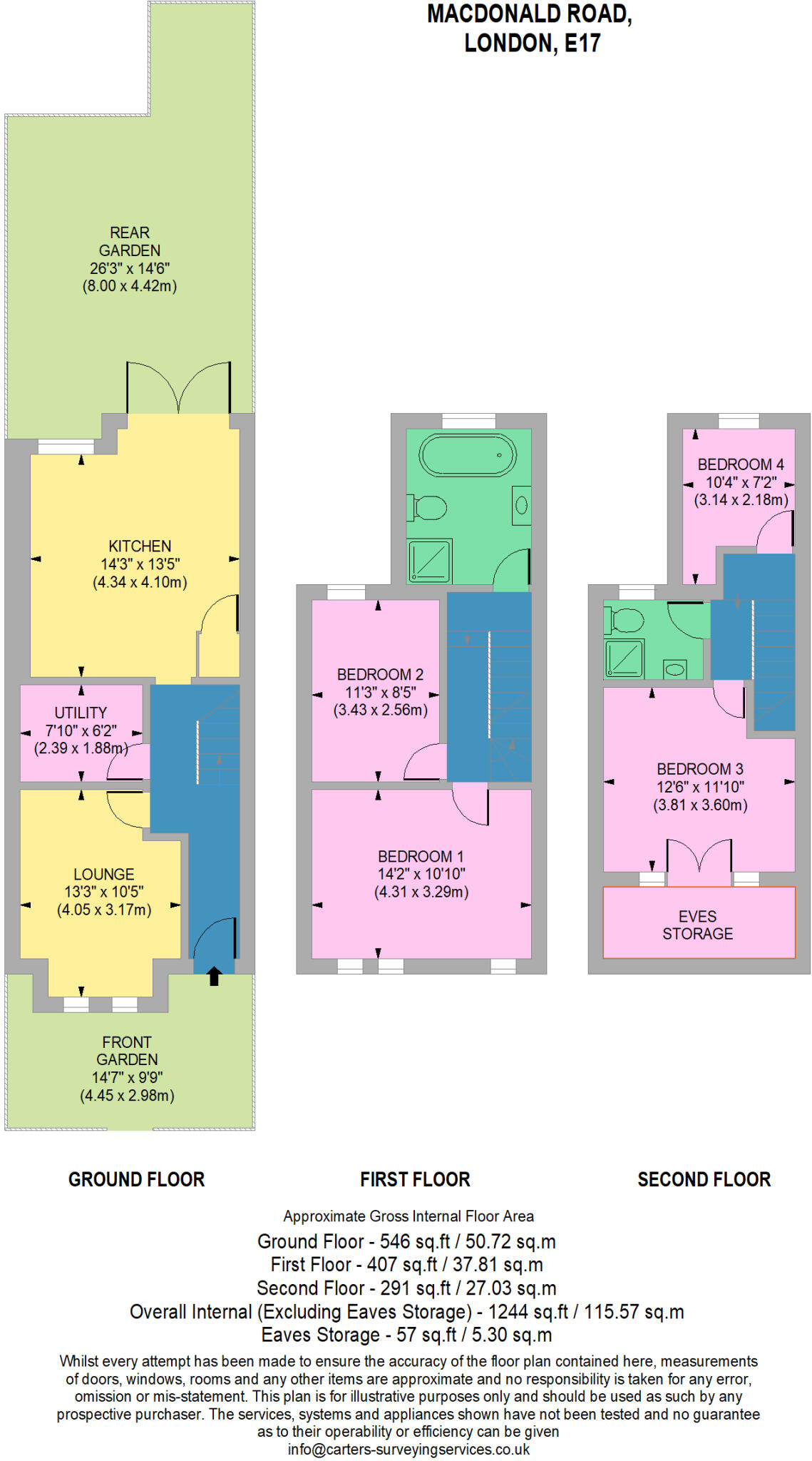 Macdonald Road, Walthamstow, Waltham Forest floorplan
