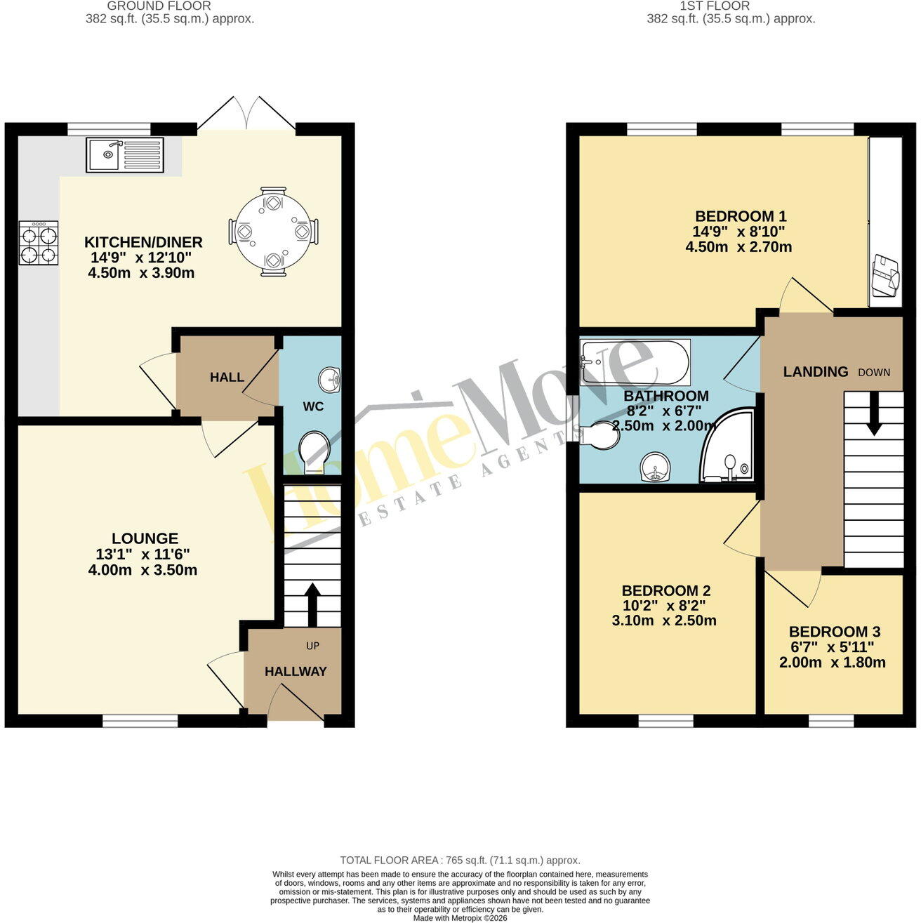 Watterson Close, Mountsorrel, Loughborough, Leicestershire, LE12 7UB floorplan