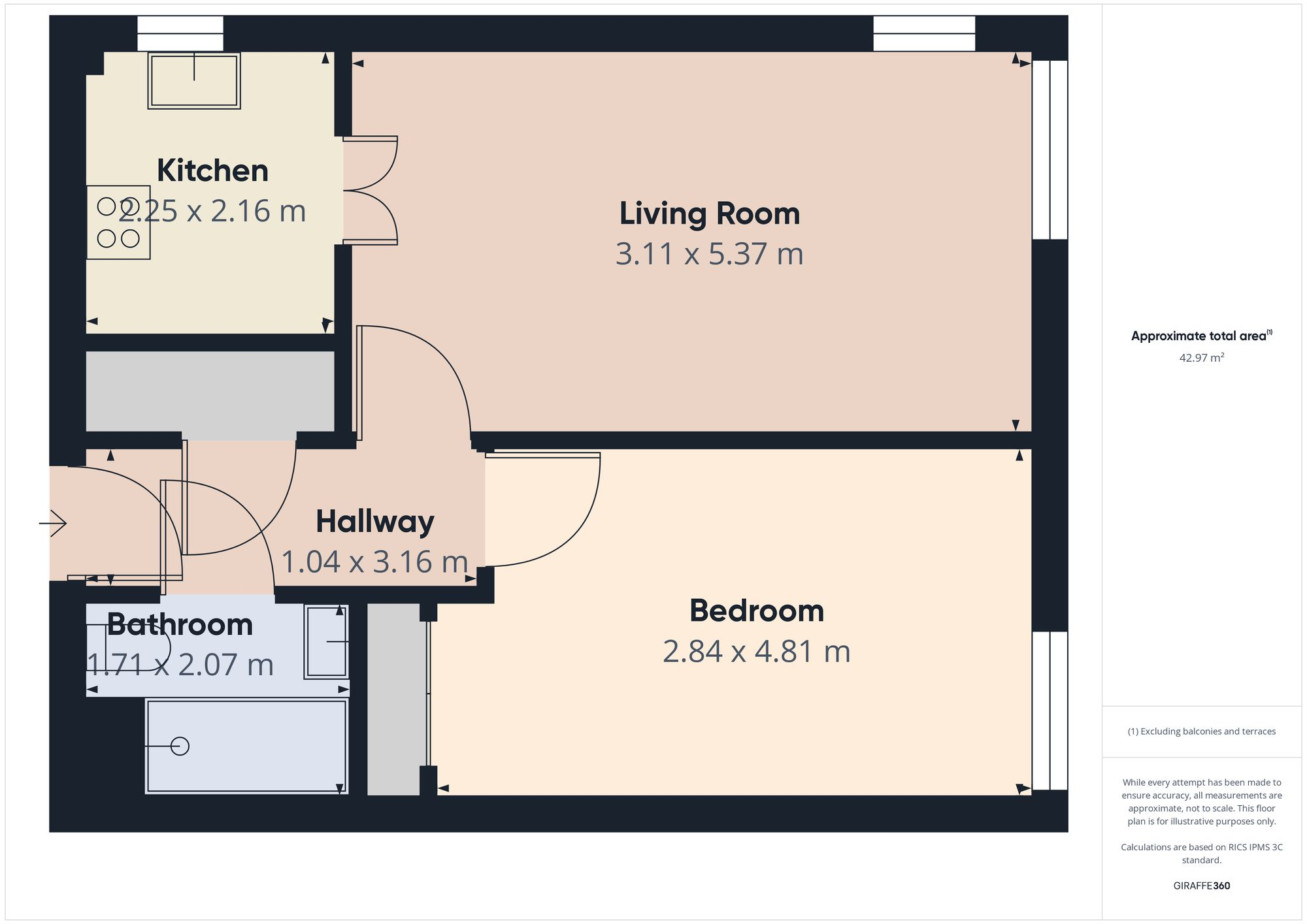 Union Street, Forest Court Union Street, CH1 floorplan