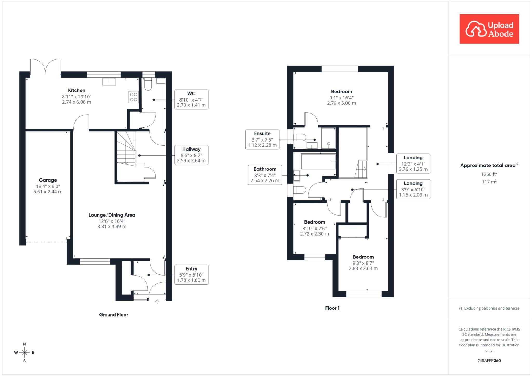 Calderside Place, Airdrie floorplan