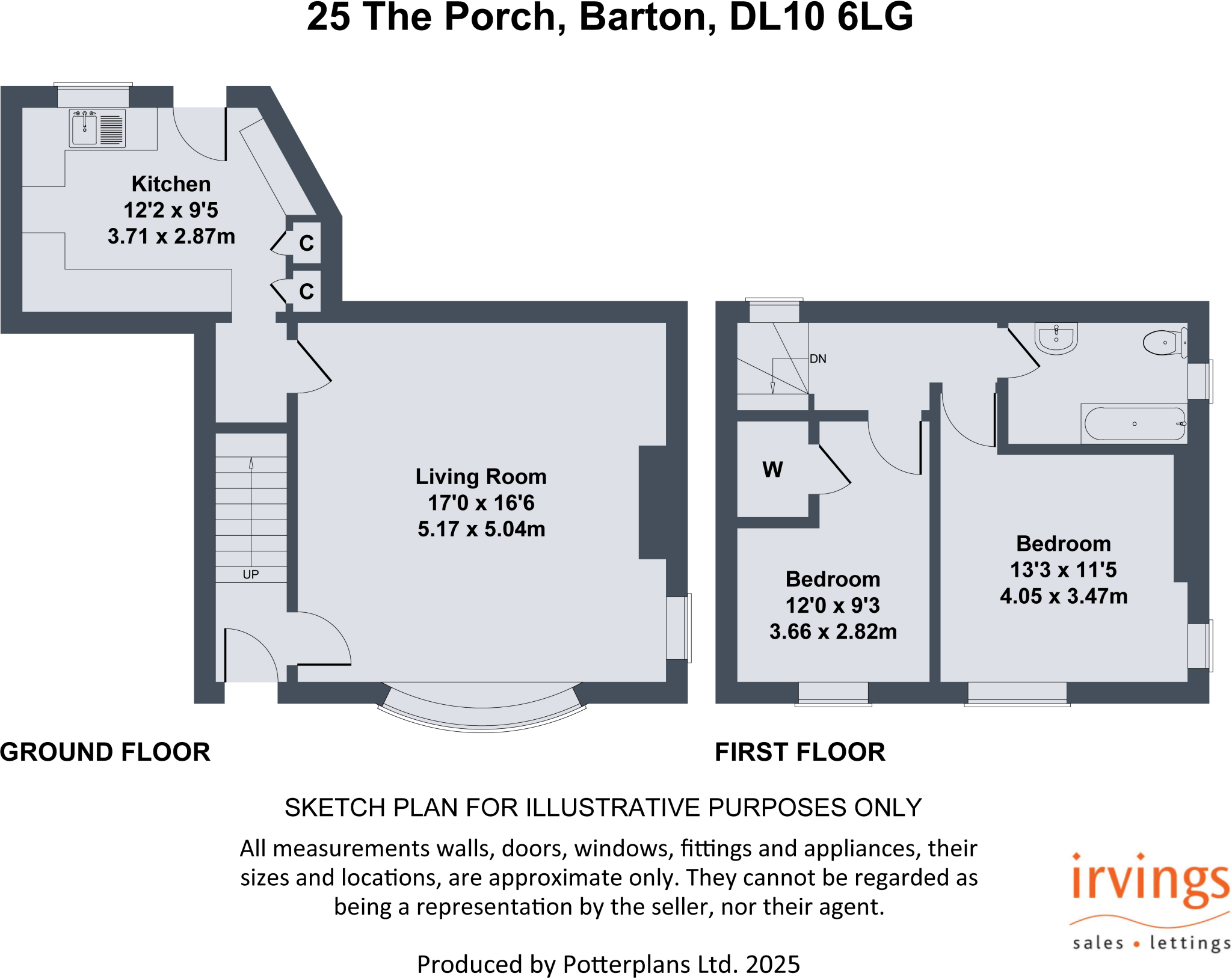 The Porch, Barton floorplan