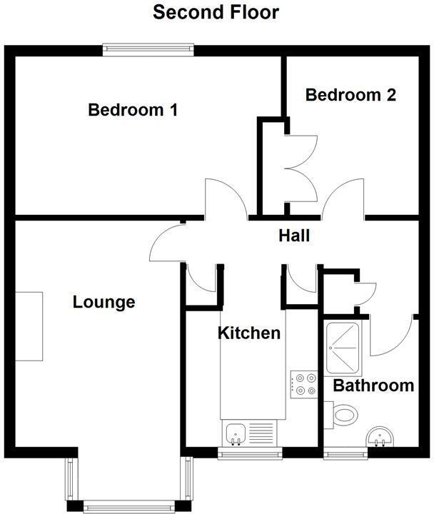 South Meadow Lane, Preston floorplan