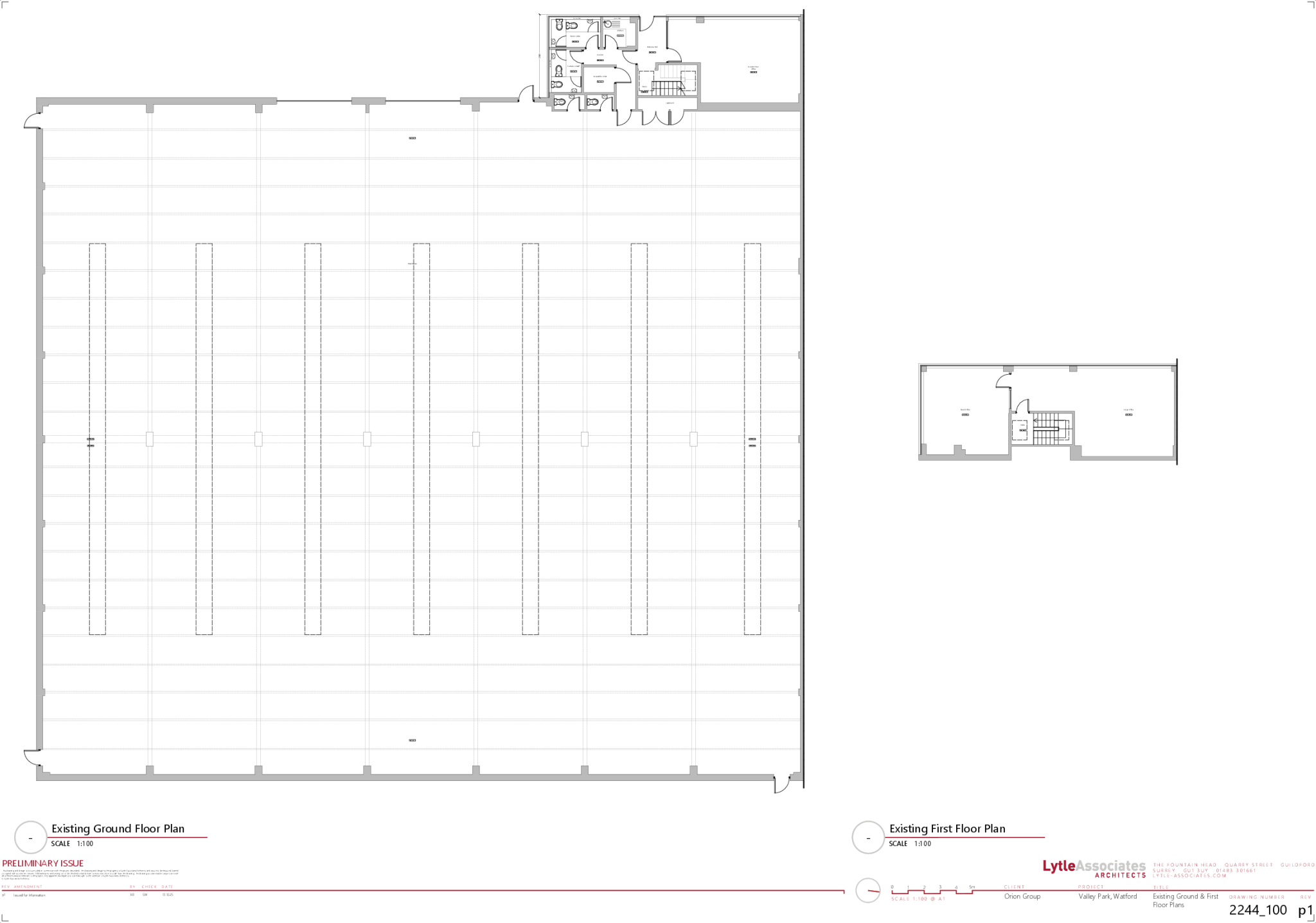 A2244_100p1 - Exist Grd & 1st Plans.pdf