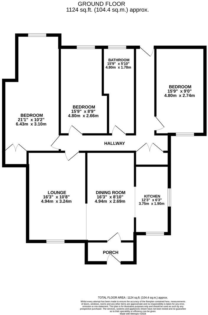 Western Avenue, Fleckney, Leicester floorplan
