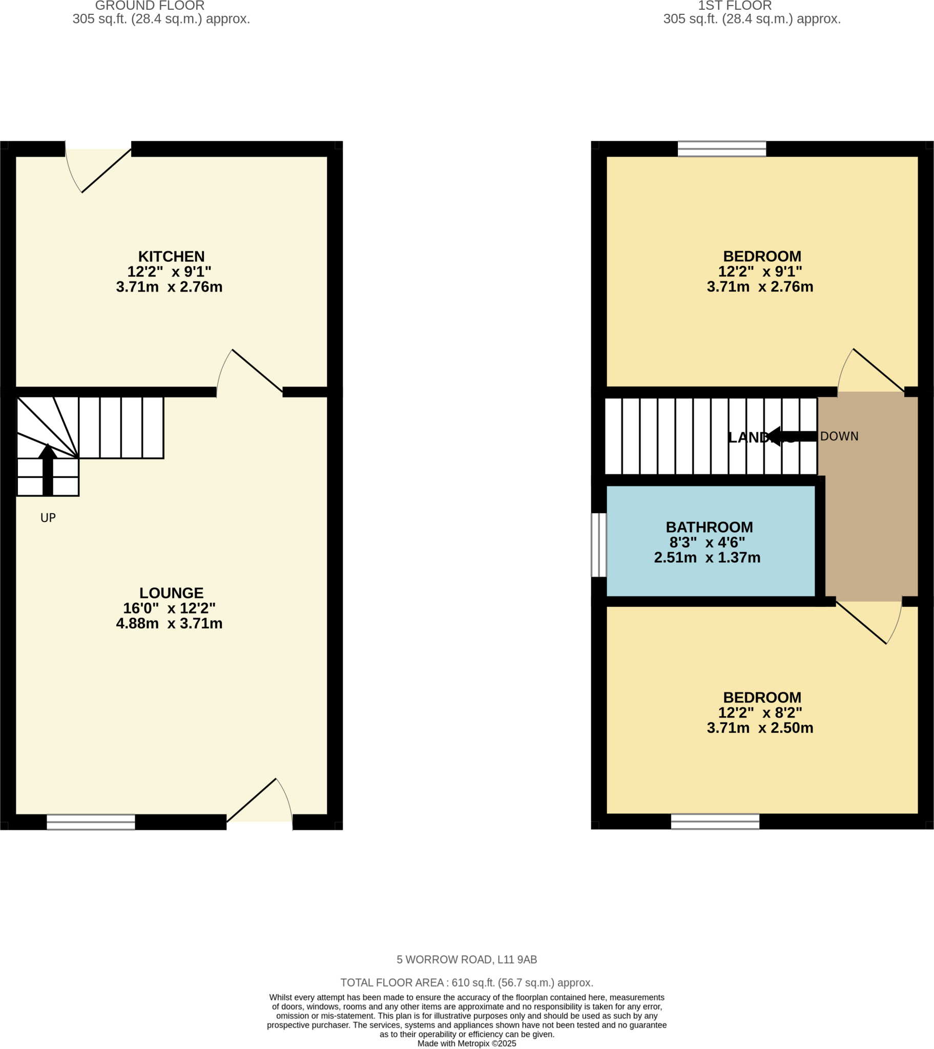 Worrow Road, Liverpool, L11 floorplan