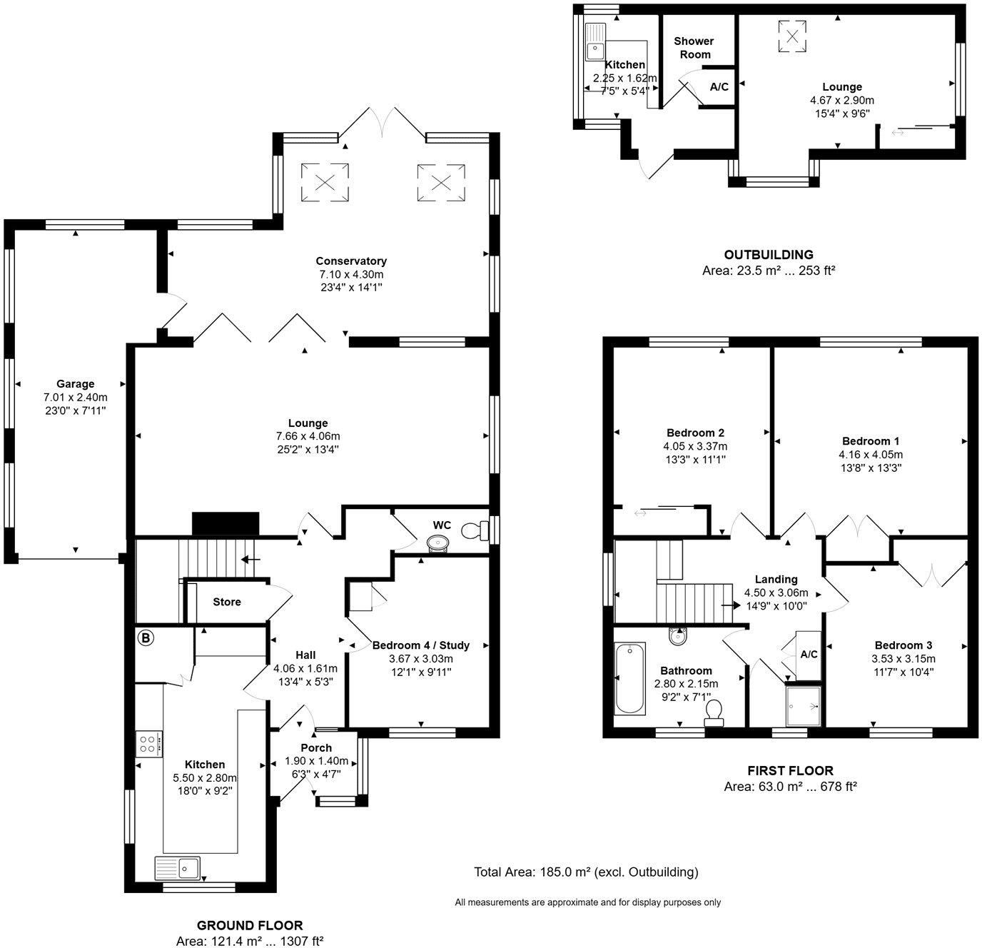 Kings Road, Ashley, New Milton, New Forest, BH25 floorplan