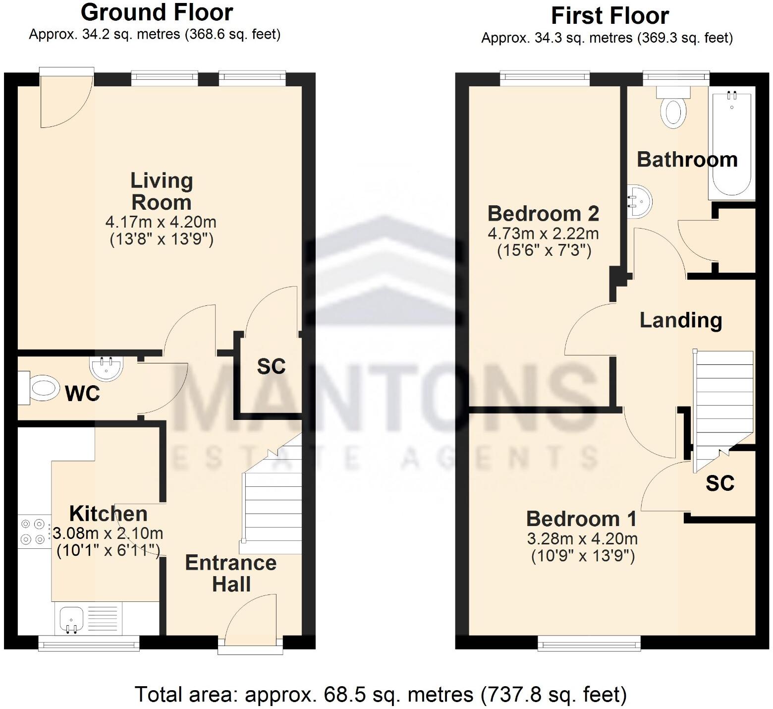 Aspen Way, Silsoe, Bedfordshire, MK45 4GF floorplan