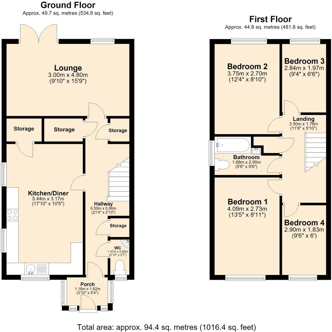 Vulcan Drive, Wigan, WN1 3EW floorplan