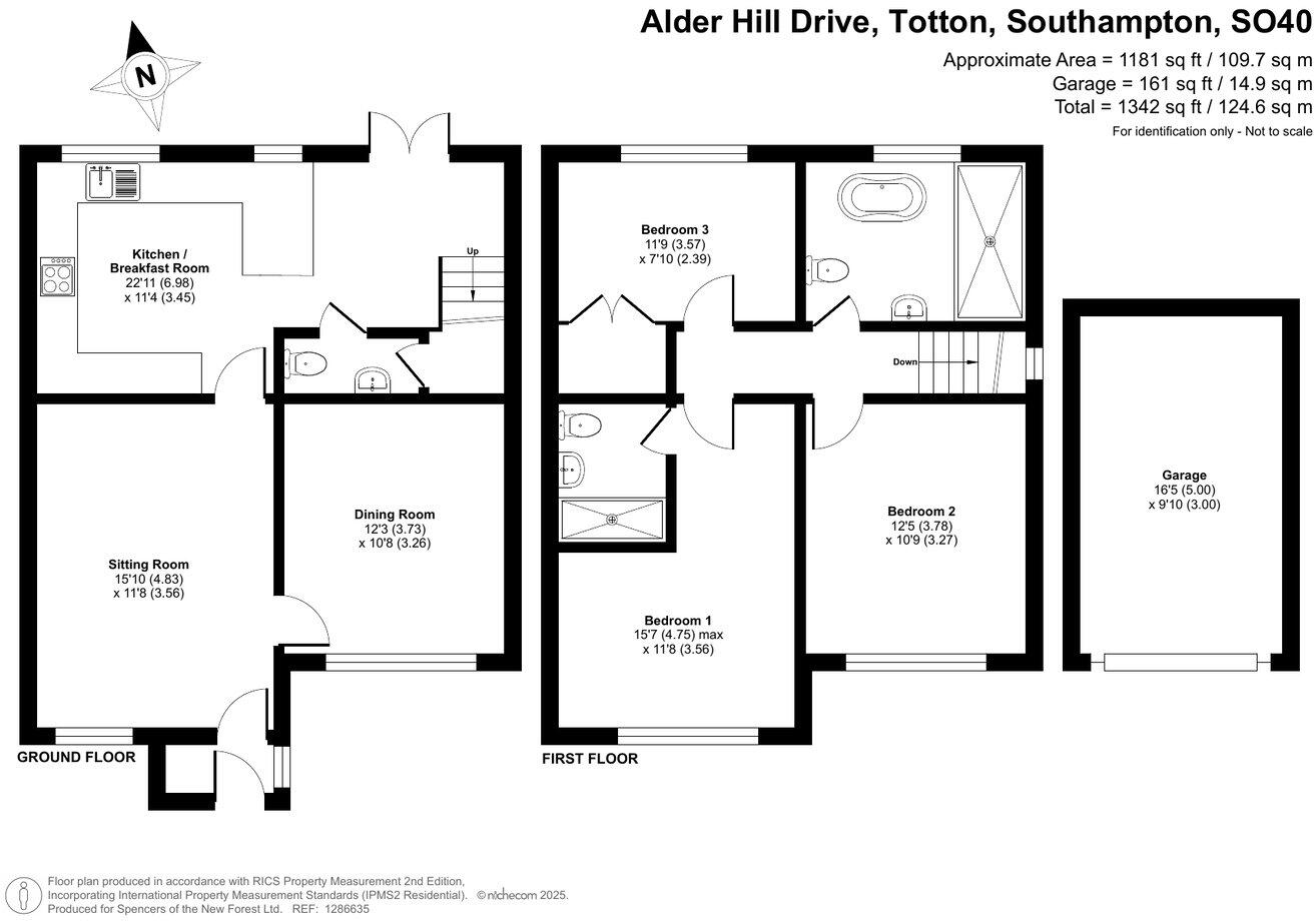 Alder Hill Drive, Totton, Southampton, SO40 floorplan