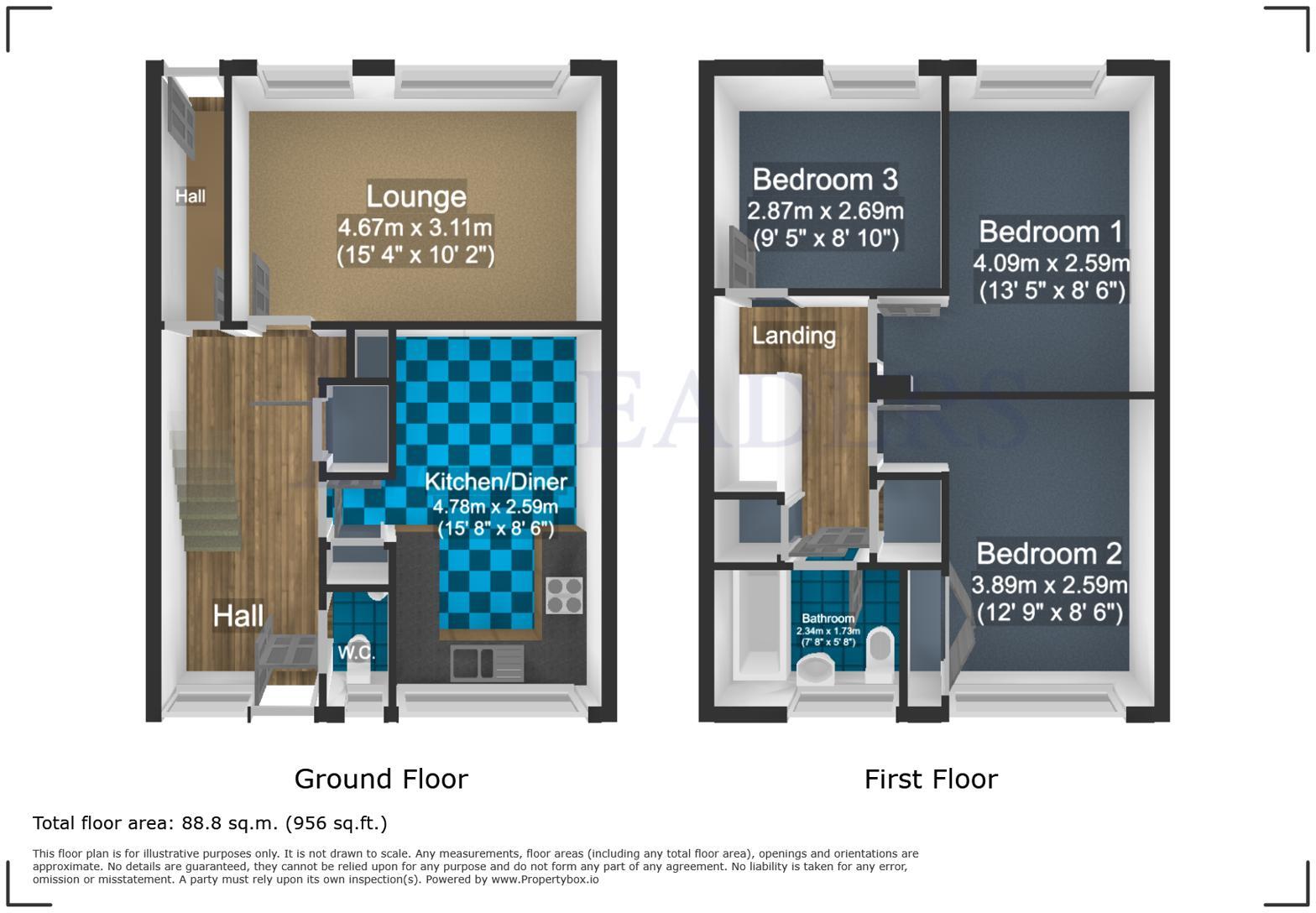 Dooley Road, Halstead, Essex floorplan