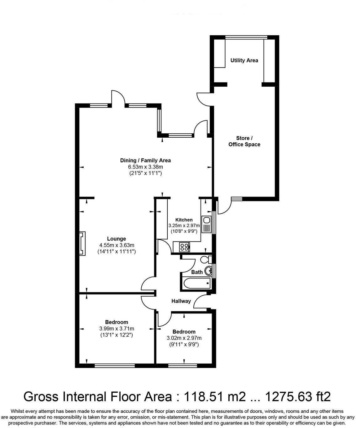 Kennel Lane, Billericay, CM11 floorplan