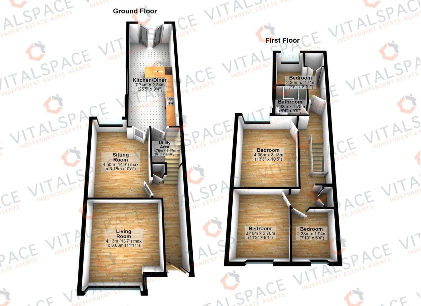 Westbourne Road, Urmston, Manchester, M41 floorplan