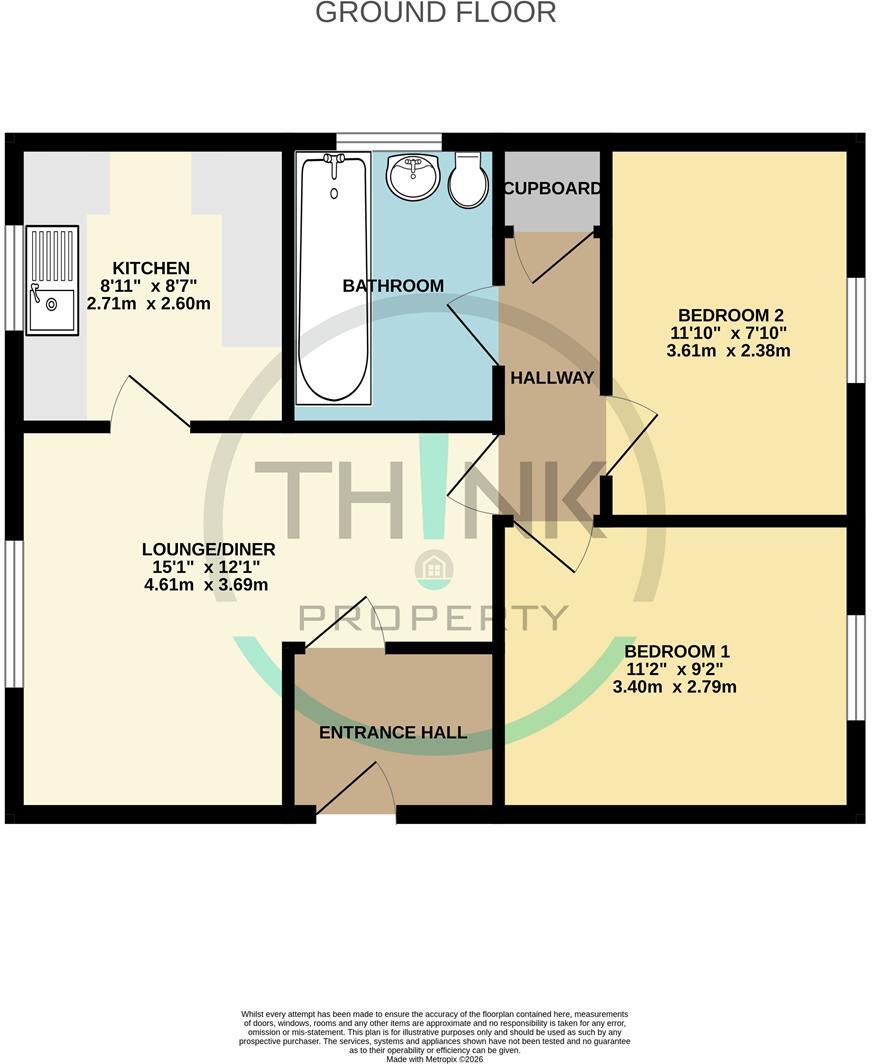 Lilian Close, Norwich floorplan