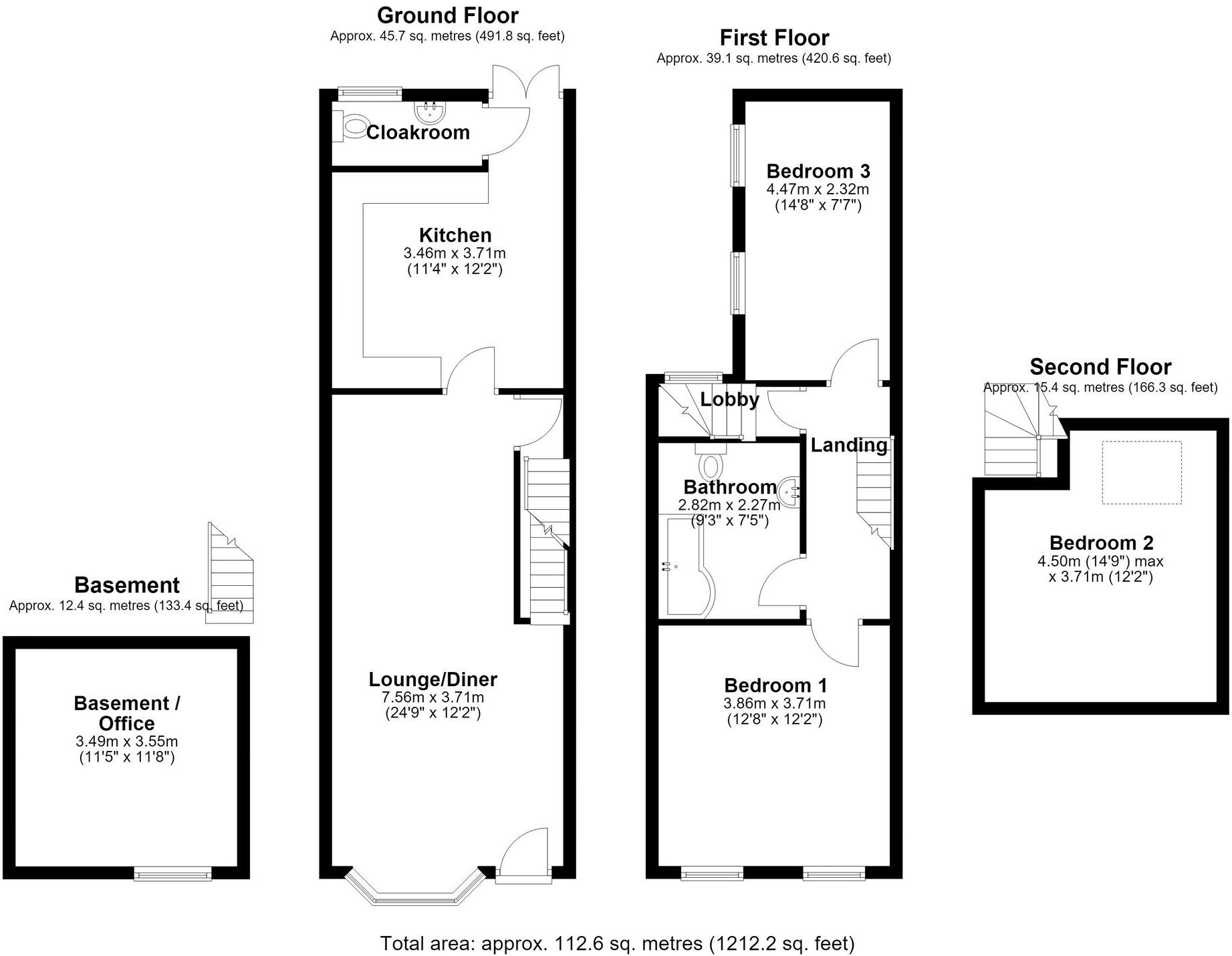 Dunstable Street, Ampthill, MK45 floorplan