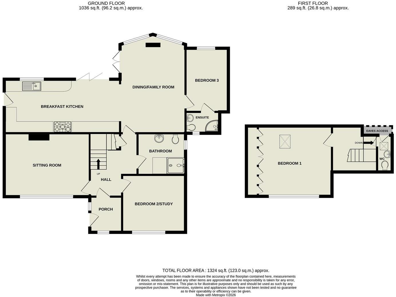 Hall Drive, Burley in Wharfedale floorplan