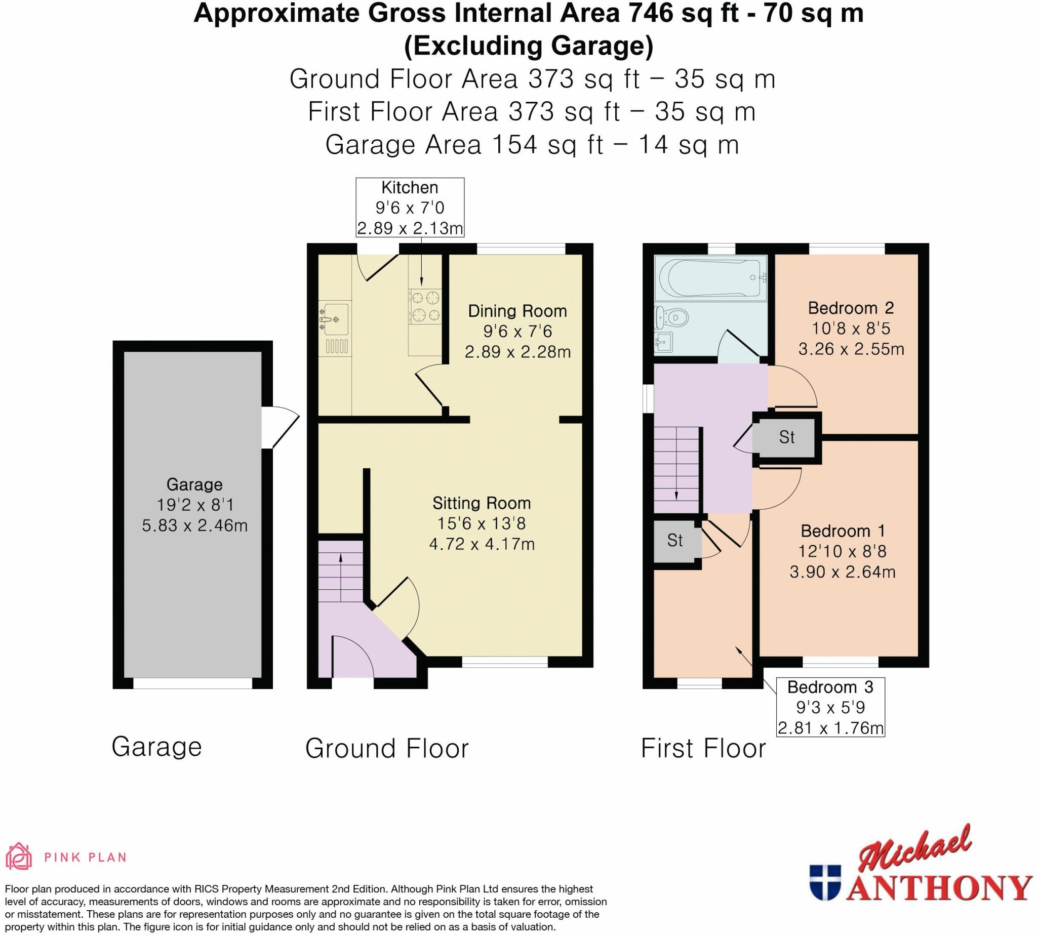 Kirkstall Place, Oldbrook, Milton Keynes floorplan