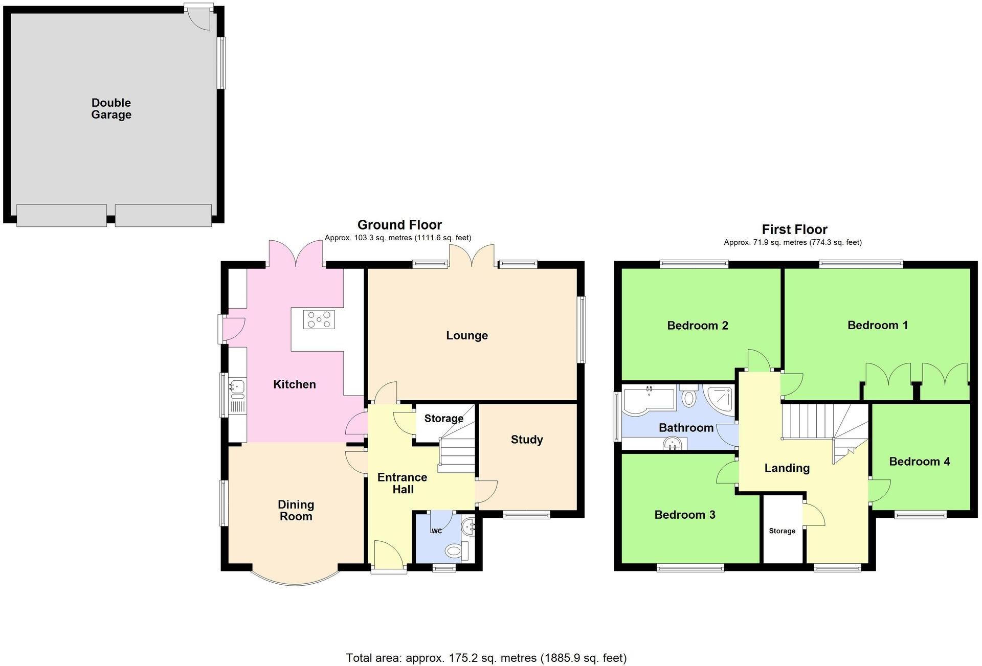 Rowan Way, Boston, PE21 floorplan