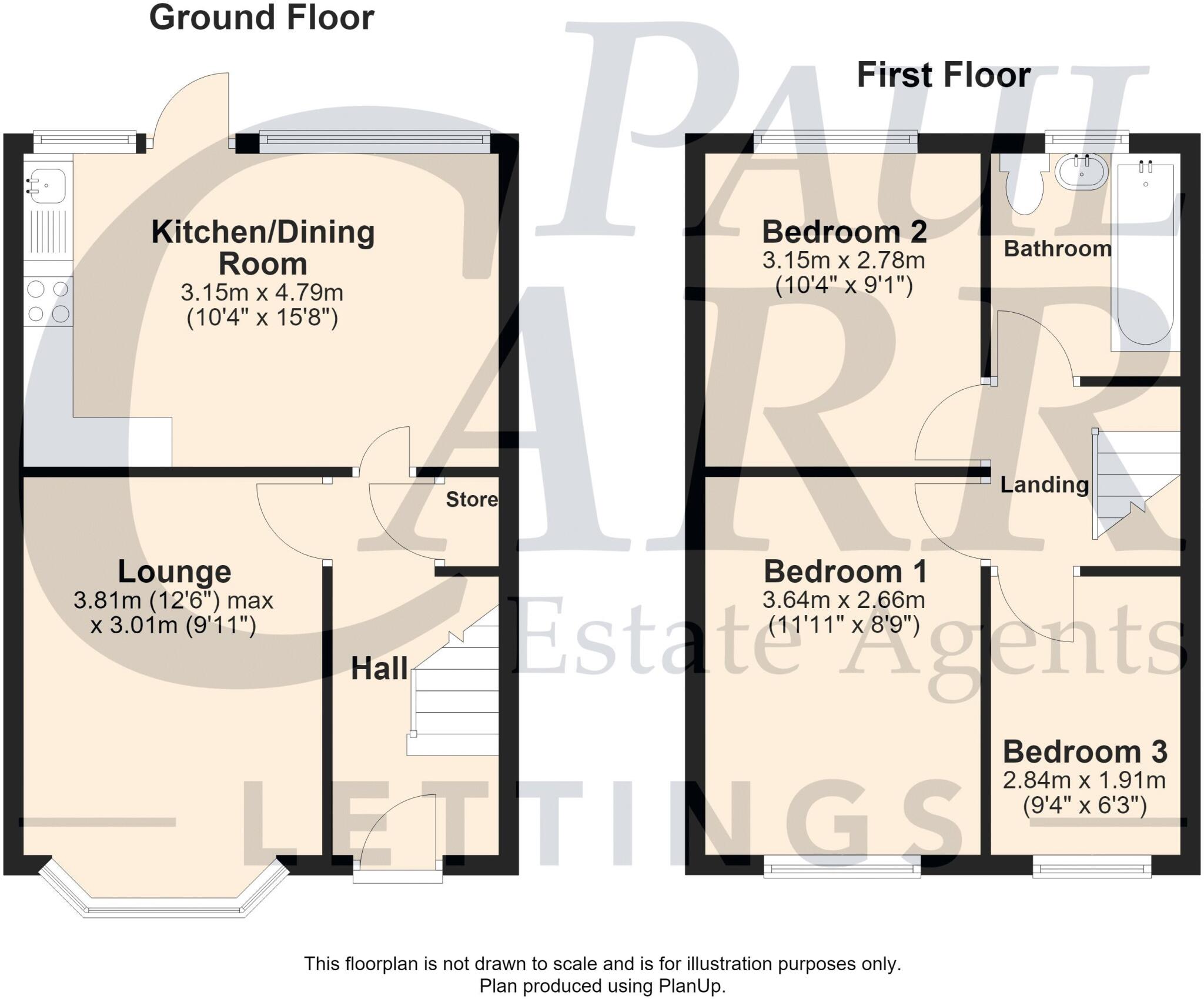 Sterndale Road, Great Barr, Birmingham B42 2AS floorplan