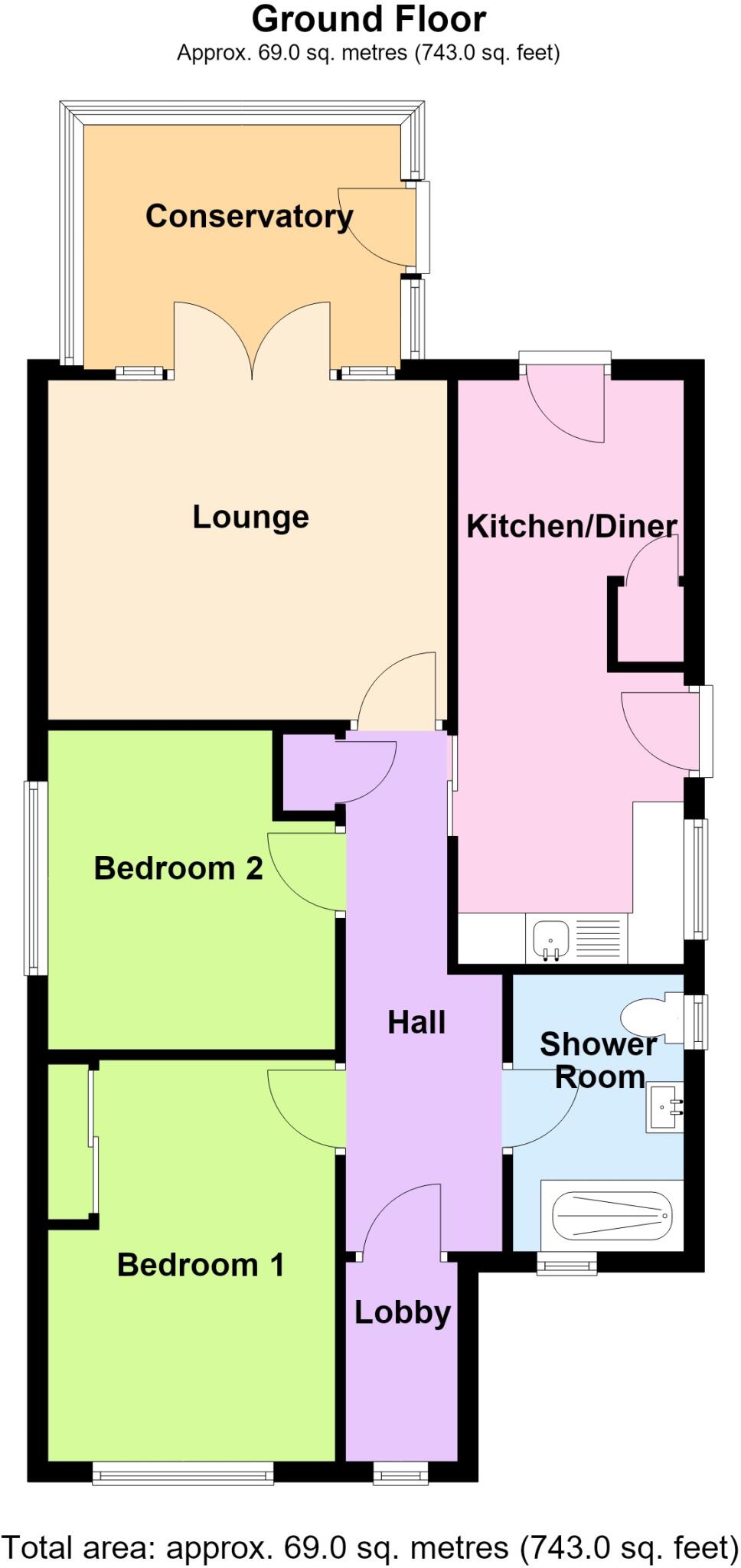 Hollybank Crescent, Hythe, Hampshire floorplan