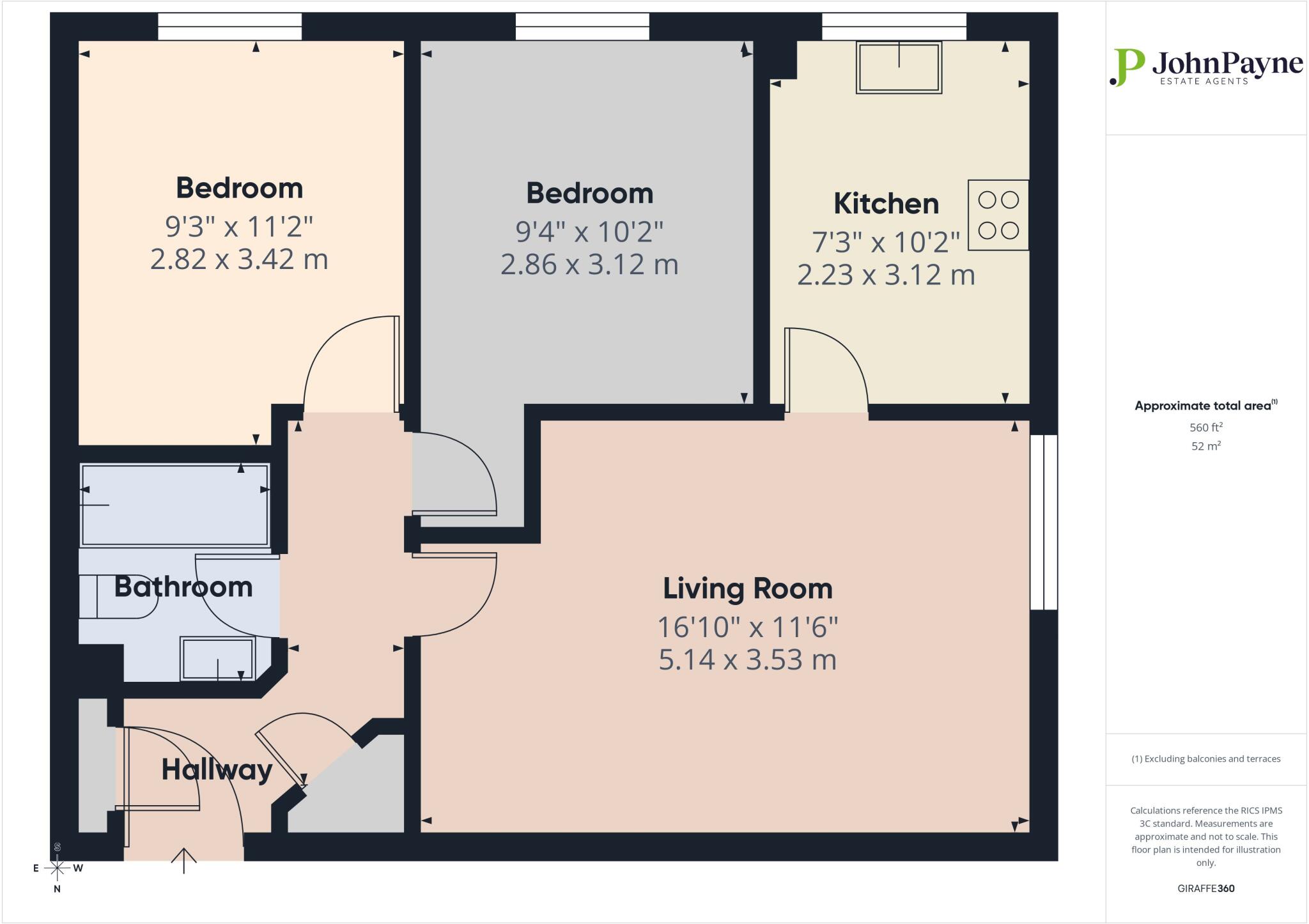 Drapers Fields, Canal Basin, Coventry, CV1 floorplan