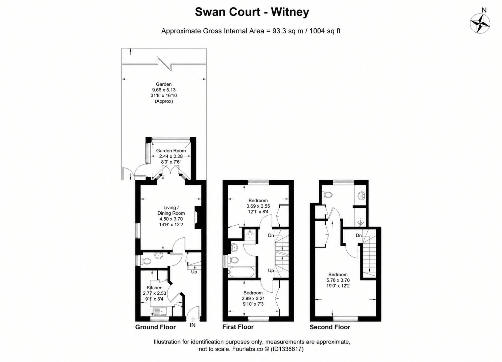 Swan Court, Witney, OX28 floorplan