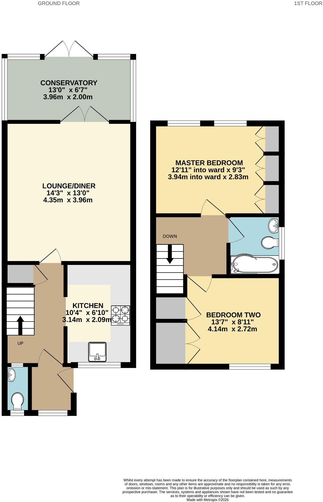 Bursledon Green! Chain Free! Wow Factor Kitchen! floorplan